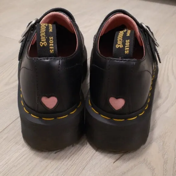 Dr. Martens x Lazy Oaf Rose Buckle Creeper - UK 4 / US 6 - Discontinued