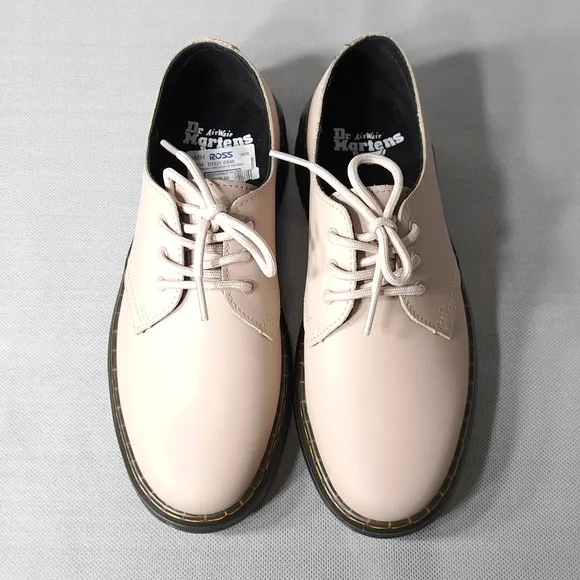 Dr Martens Zavala Lo Taupe Leather Oxford Shoes US M 7 US L 8‎