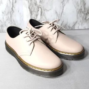 Dr Martens Zavala Lo Taupe Leather Oxford Shoes US M 7 US L 8‎