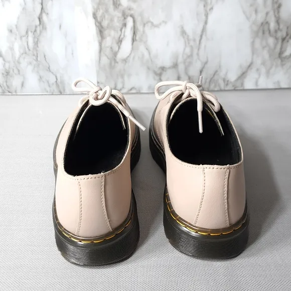 Dr Martens Zavala Lo Taupe Leather Oxford Shoes US M 7 US L 8‎