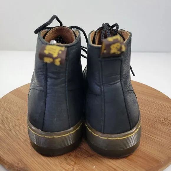 Dr Martens Coburg Chukka Black Leather Lace Up Ankle Boots Men's Size 8 (L9)