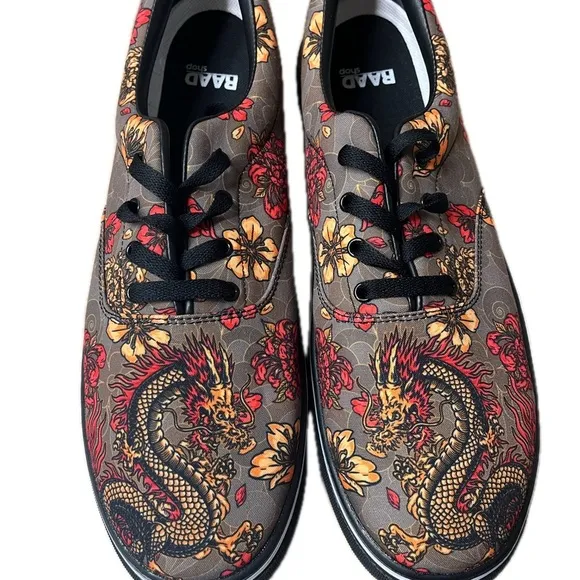Dragon Print Men's Shoes, by RAAD, Size 13M, NWOT