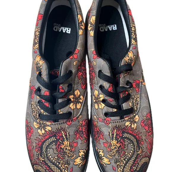 Dragon Print Men's Shoes, by RAAD, Size 13M, NWOT