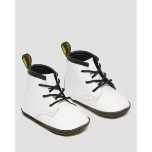 Dr. Martens 1460 Crib Bootie Baby 3 White Leather Round Toe Ankle Boots ERK296