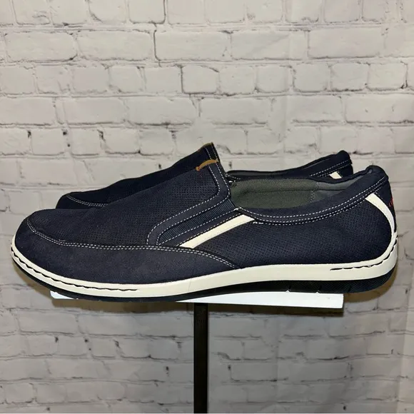 Dunham FitSync Navy Slip-On Loafer‎ size 15