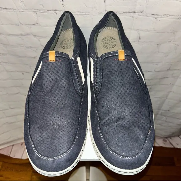 Dunham FitSync Navy Slip-On Loafer‎ size 15