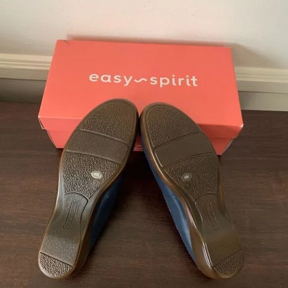 Easy Spirit  soft leather upper &amp; lining lightweight dusk clog cushioned size 9