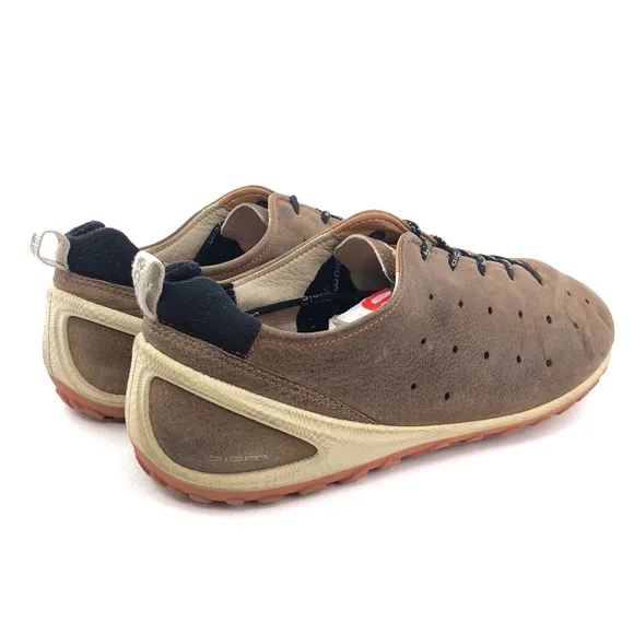 Ecco Biom Grip Brown Leather Outdoor Shoes EUR 43
