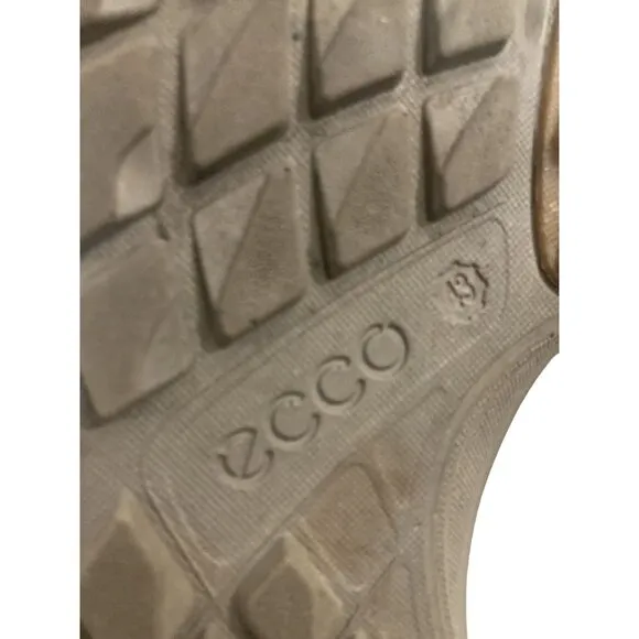 Ecco Men's Size 10 US 43 EU gray brown Mesh Outdoor Hiking Shoes