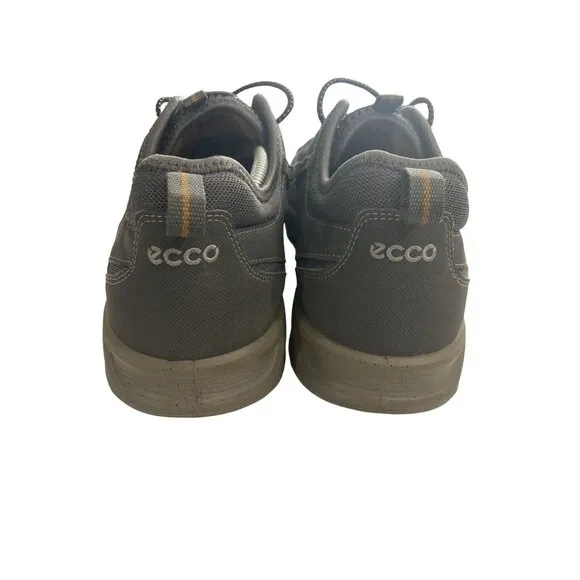 Ecco Men's Size 10 US 43 EU gray brown Mesh Outdoor Hiking Shoes