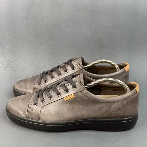 ECCO Men's Soft 7 Sneaker shoes dark gray size 10