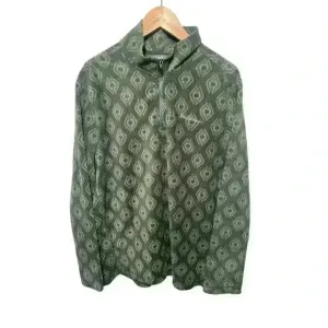 Eddie Bauer Mens Size XL Green Long Sleeve Venture Fleece Pullover Shirt