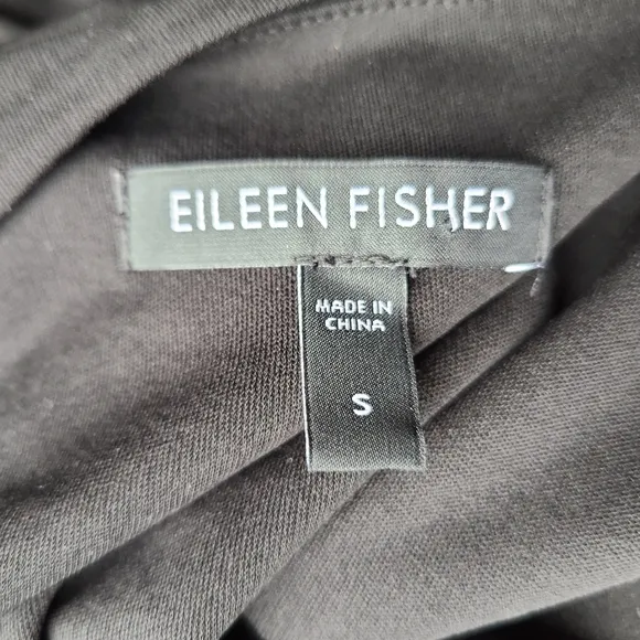 Eileen Fisher 100% Silk Maxi Dress Size Small