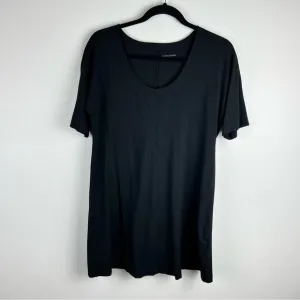 EILEEN FISHER Black Tunic Dress | Size M - Minimalist Stretch