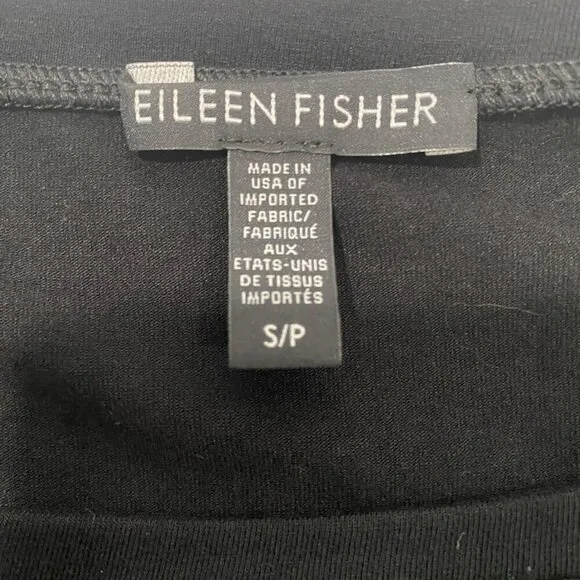 Eileen Fisher Elbow sleeve knee length dress women’s S/P