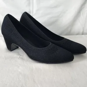 Eileen Fisher Knit Pumps Comfortable Black Size 8.5