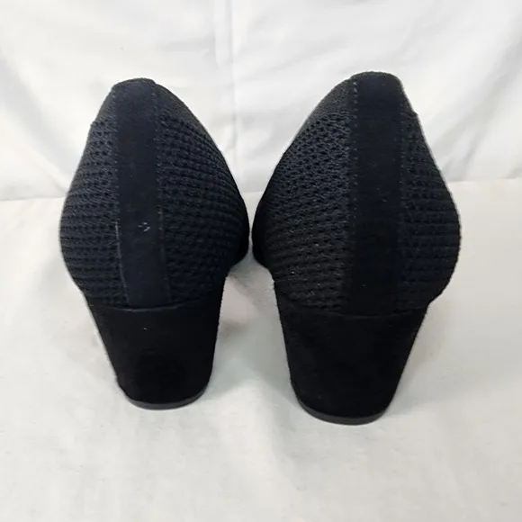Eileen Fisher Knit Pumps Comfortable Black Size 8.5