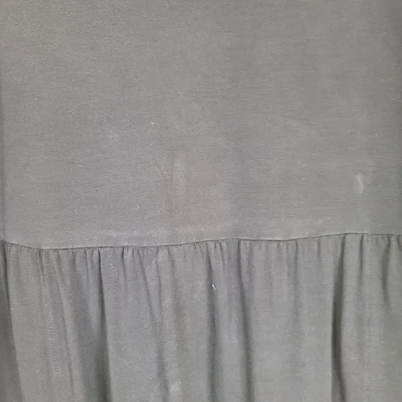 Eileen Fisher Minimalist Stretch Fine Jersey Tiered Dress