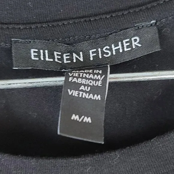 Eileen Fisher Minimalist Stretch Fine Jersey Tiered Dress