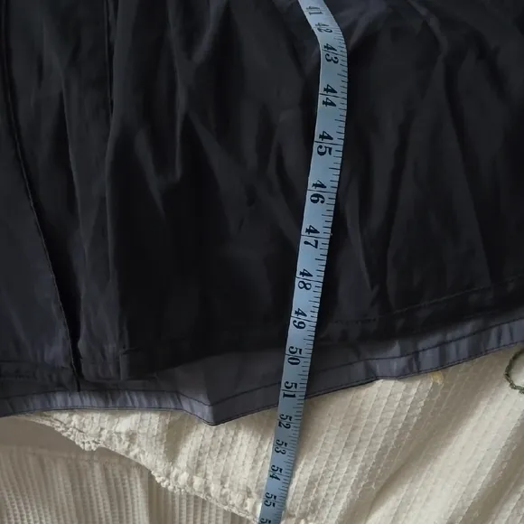 Elegant Black Hooded Rain Coat