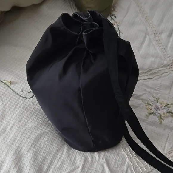 Elegant Black Hooded Rain Coat