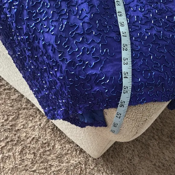 Elegant Blue Gown by Blacktie Oleg Cassini