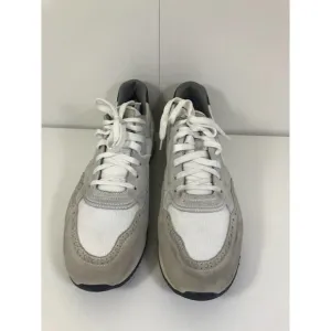 Eleventy Trim Low Suede And Canvas Casual Sneaker Cream Gray Men's US 10.5