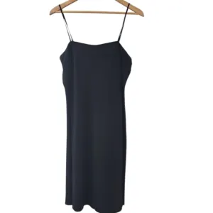 Eliza J Little Black Dress Slip Sz 8 Mini Minimalist Y2K Cocktail Date Night
