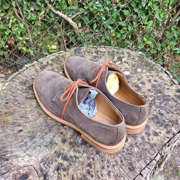 Emidio Tucci Genuine Leather Lace Up Oxford