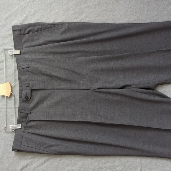 Ermenegildo Zegna NWOT Wool Dress Pants Gray 44