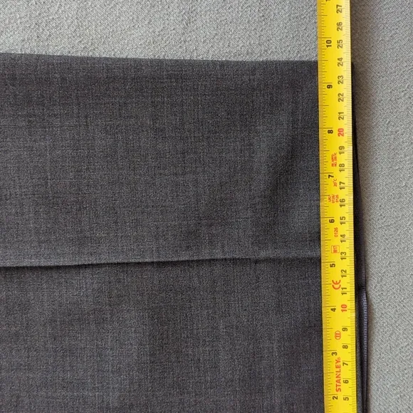 Ermenegildo Zegna NWOT Wool Dress Pants Gray 44