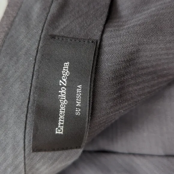 Ermenegildo Zegna NWOT Wool Dress Pants Gray 44