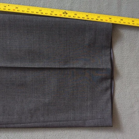 Ermenegildo Zegna NWOT Wool Dress Pants Gray 44