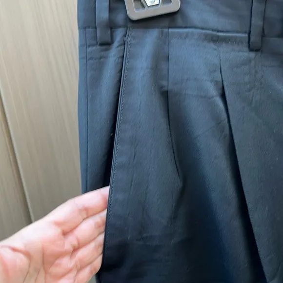 Ermenegildo Zegna Wool Dress Pants sz 34 Pleated Cuff Quiet Luxury Old Money