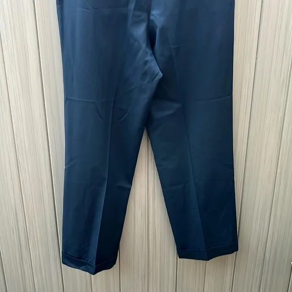 Ermenegildo Zegna Wool Dress Pants sz 34 Pleated Cuff Quiet Luxury Old Money