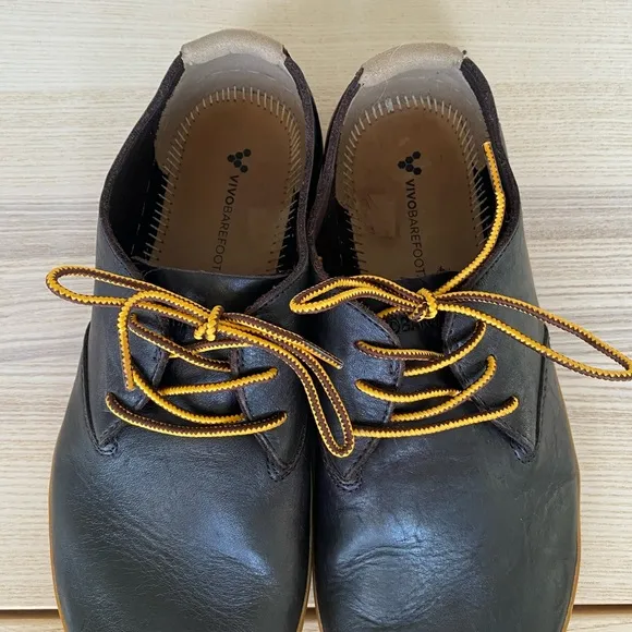 EU42 Vivobarefoot brown dress shoes