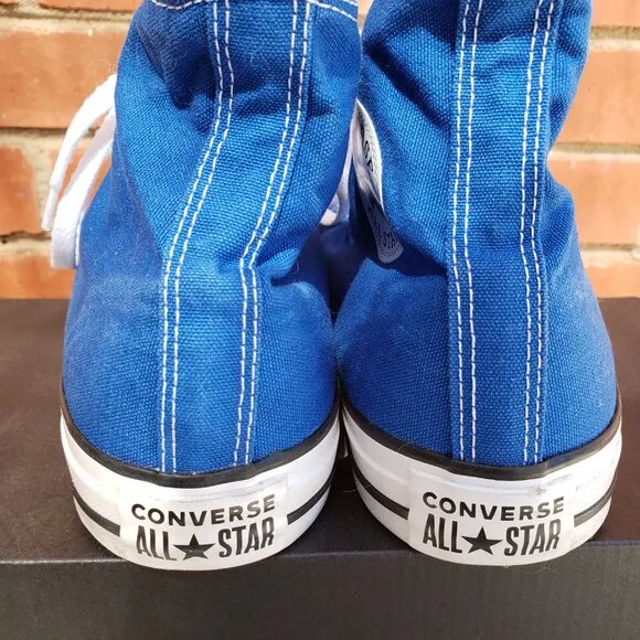 EUC CTAS Converse Hi Snorkel Blue - 164028F (9M - 11W) KICKS