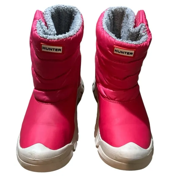 EUC - Hunter Interpid Snow Boots - Size UK2 (US2.5)