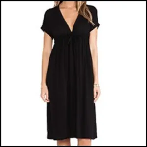 EUC James Perse Empire Dress in Black