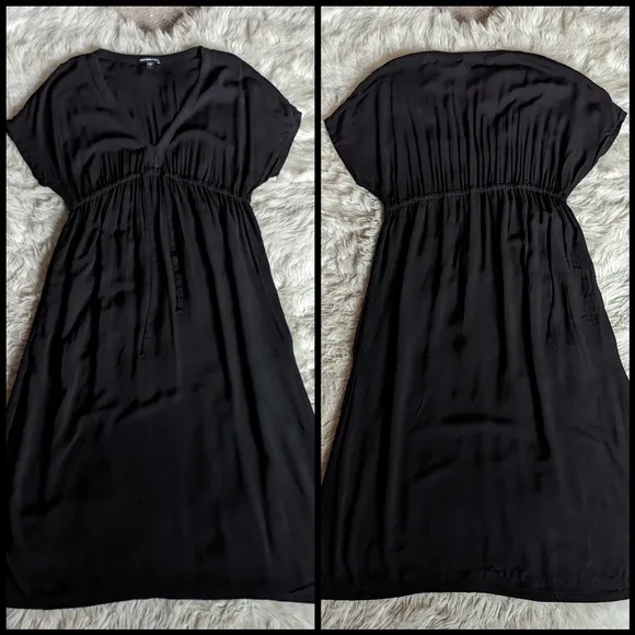 EUC James Perse Empire Dress in Black