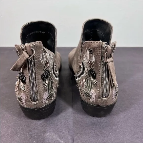 EUC Kenneth Cole Reaction Loop Knot Here We Go Ankle Boots