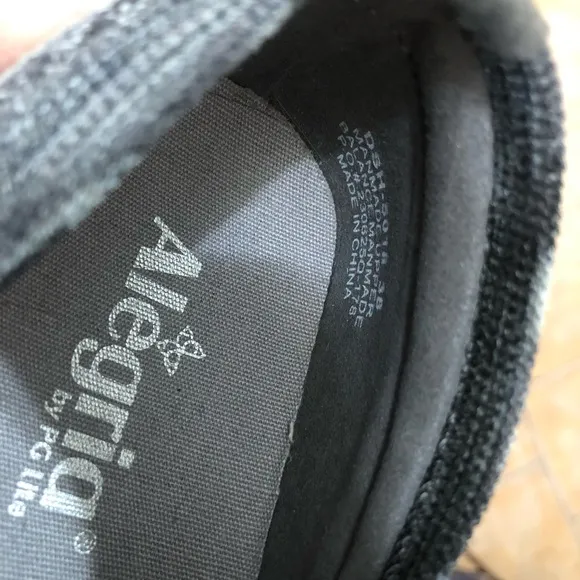 EUC💫Alegria Dasher Charcoal Women’s Shoes size Euro 38 US 8 comfort style