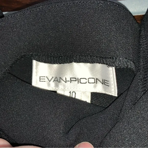 Evan-Pico e‎ Simple Black Dress Size 10