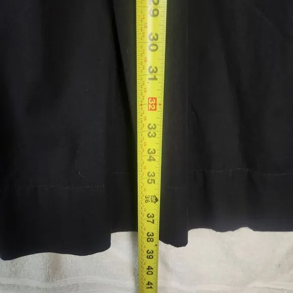 Everlane Shirt Dress Women's M Black The Field Oversized Contemporary Minimalist