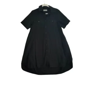 Everlane Women's Daytripper Oversized Black Button Down Minimalist Dress XS