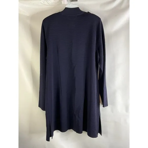 Exclusively Misook Acrylic Knit Button Front Dress Quiet Luxury