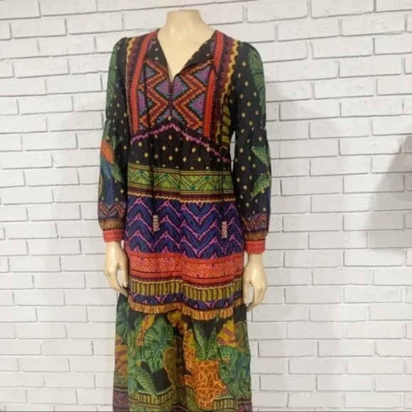 Farm Rio Women’s Forest Tapestry Midi Dress