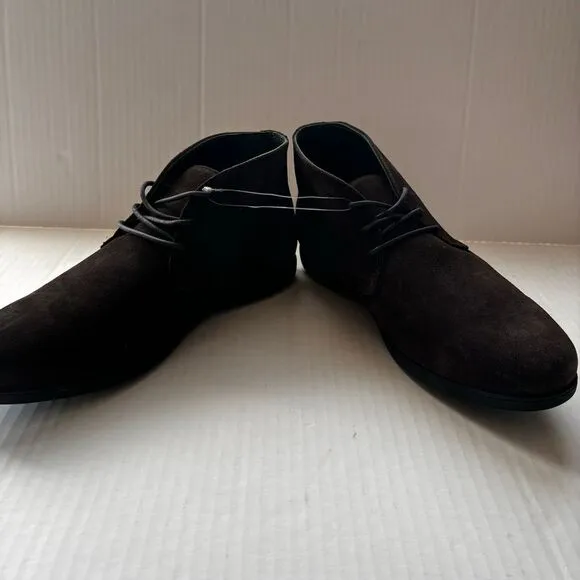 Fibonacci Men's Brown Suede Chukka Boots Desert Leather Dress Shoes Brown NEW!‎