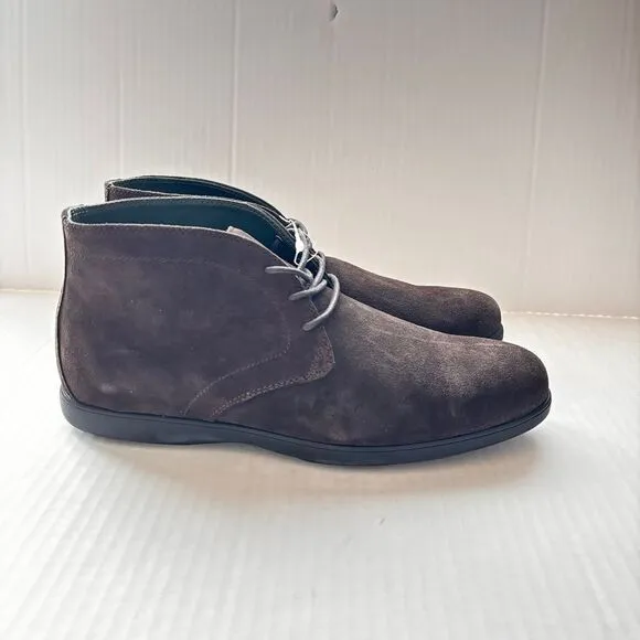 Fibonacci Men's Brown Suede Chukka Boots Desert Leather Dress Shoes Brown NEW!‎