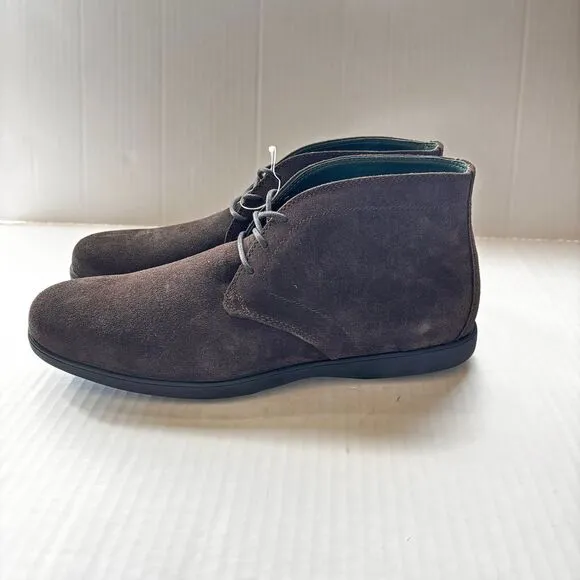 Fibonacci Men's Brown Suede Chukka Boots Desert Leather Dress Shoes Brown NEW!‎